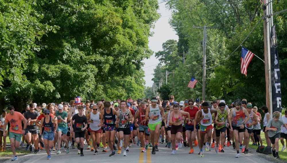 Clarence DeMar 5K 2024.