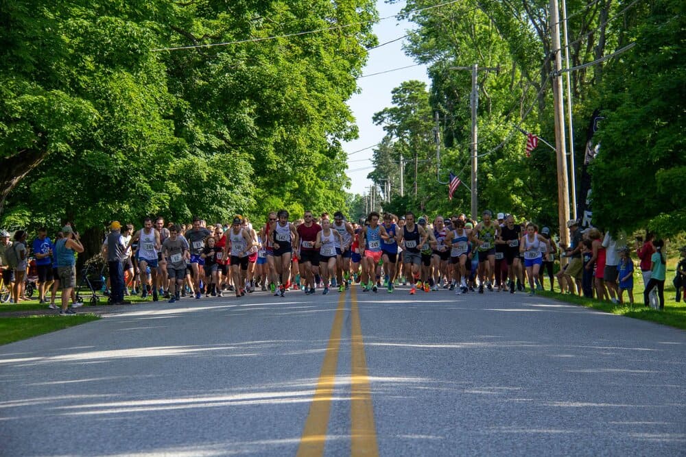 Clarence DeMar 5K photo.